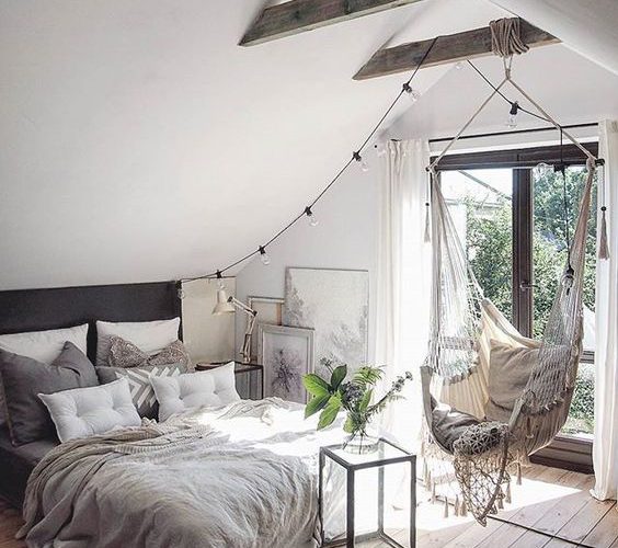 SCANDINAVE STYLE REFLECTED IN BEDROOM