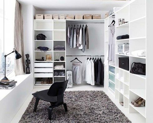 DECORATION IDEAS FOR THE CLOTHING ROOM