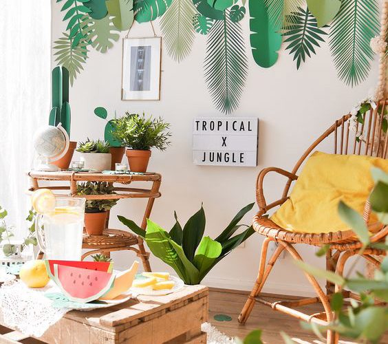 TREND ALARM IN DECORATION: TROPICAL PATTERNS