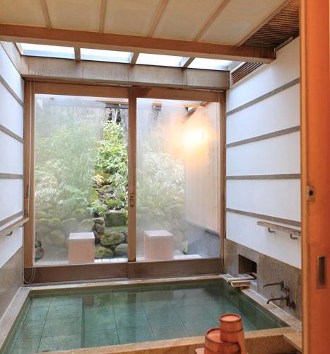 JAPANESE STYLE BATHROOM DECORATION